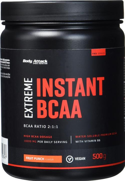Body Attack Extreme Instant BCAA (500g Dose) (1 Stück, Pulver, 500 g)