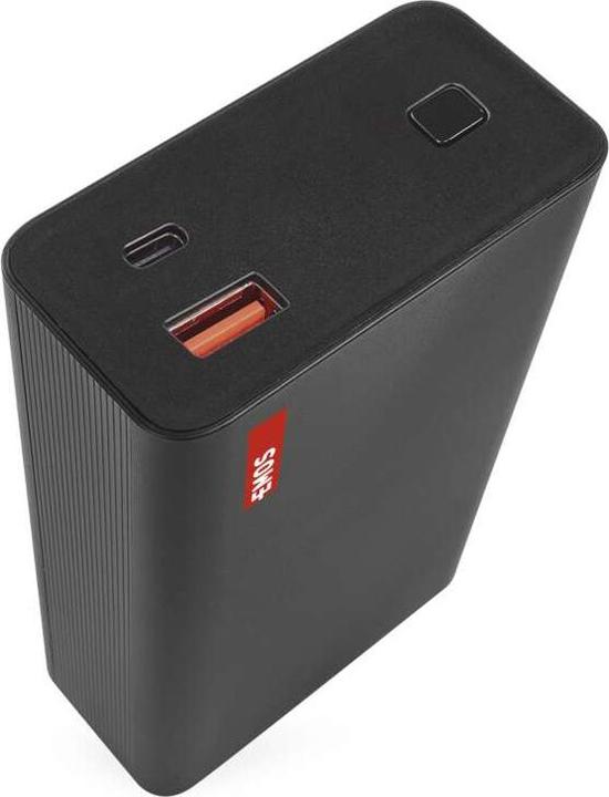 Produktbild Emos Powerbank NTBF20, 20 000 mAh, 65 W PD, schwarz (20000 mAh, 65 W, 74 Wh)