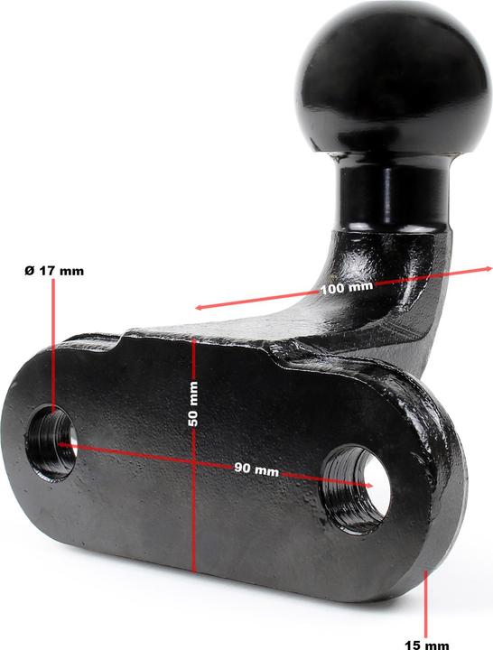 Actual product image XPOtool Trailer coupling
