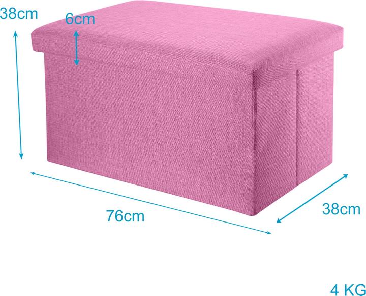 Image du produit Intirilife Banc KIRSCHBLÜTEN PINK (rose) (38.78 cm)