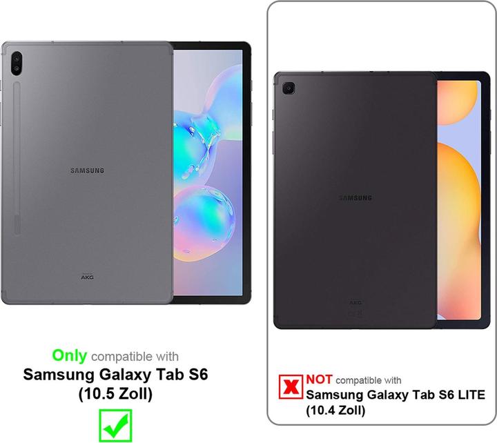 Actual product image Cadorabo Display protection glass (1 Piece, Galaxy Tab S6 10.5 (2019))