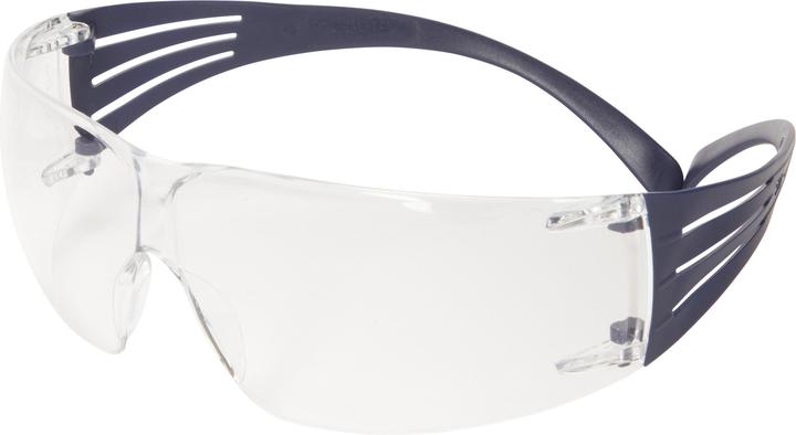 Actual product image 3M SecureFitGogglesPremiumScotchgardAntiFogCoatingArm ClearLensPCUVASSGAF