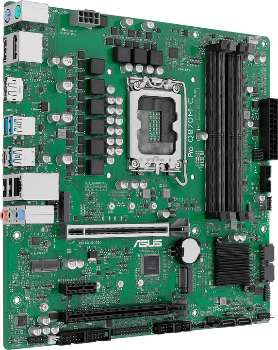 Actual product image ASUS MB PRO Q870M-C-CSM (Socket S1, mATX)