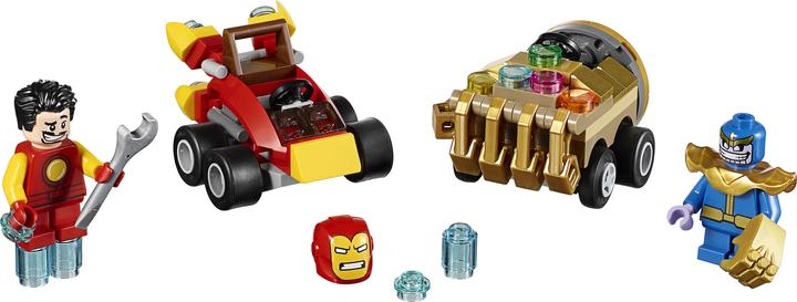 Image du produit LEGO Mighty Micros : Iron Man vs. Thanos (76072, LEGO Marvel)