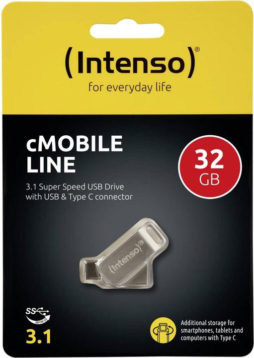 Image du produit Intenso cMobile Line Type C 32GB Clé USB 3.0 (32 Go)