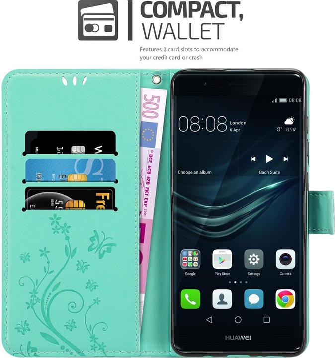 Immagine prodotto Cadorabo Copertina del libro di fiori (Huawei P9)