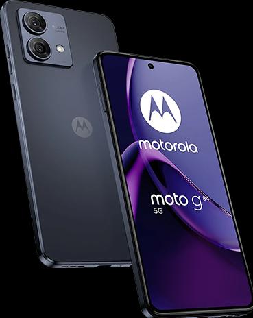 Produktbild Motorola Moto G84 (256 GB, Midnight Blue, 6.50", Hybrid Dual SIM, 50 Mpx, 5G)