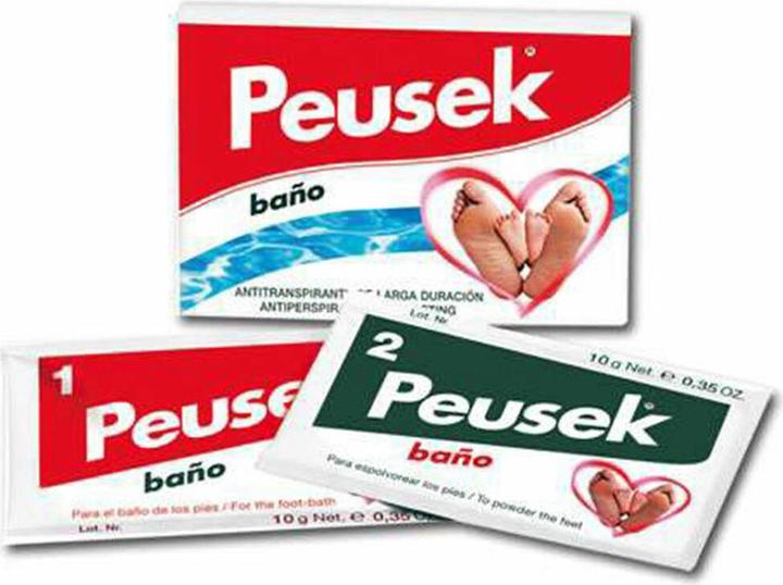 Peusek Bao Antitranspirante Pies 2 Sobres 20 Gr