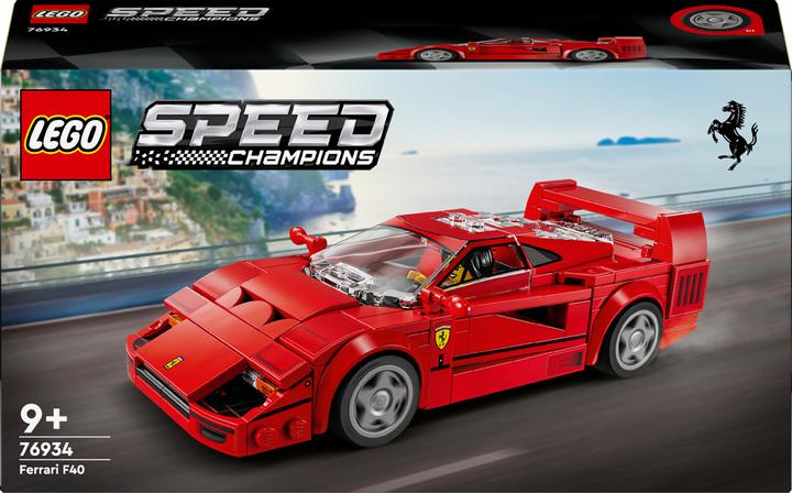 Produktbild LEGO Ferrari F40 Supersportwagen (76934, LEGO Speed Champions)