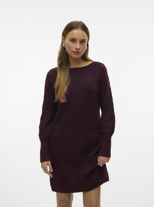 Image du produit Vero Moda VMANJASTINNA LS BOATNECK DRESS GA EXC Robe en maille (S)