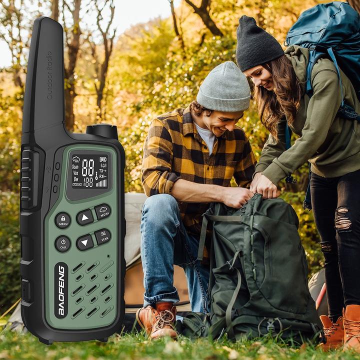 Actual product image Baofeng Walkie-Talkie BF-T25E Green (10 km)