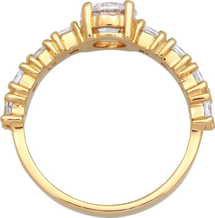 Produktbild Elli Ring Zirkonia Verlobung Eternity 925 Silber (58, 925 Silber)