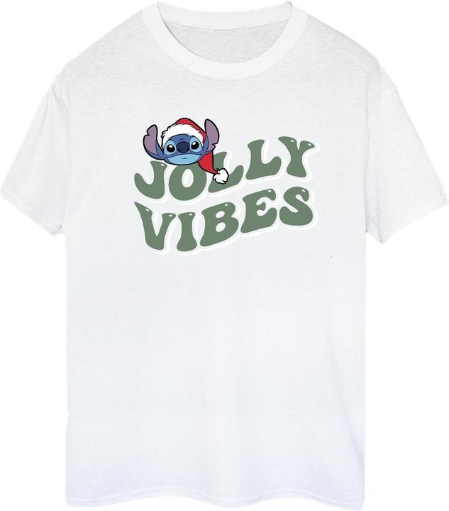 Immagine prodotto Disney Lilo & Stitch Jolly Chilling Vibes Maglietta Ampia Donna (XXL)