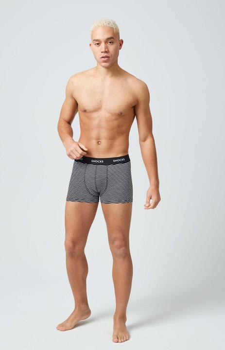 Actual product image Snocks Boxershorts mit Streifen (XL, pack of 6)