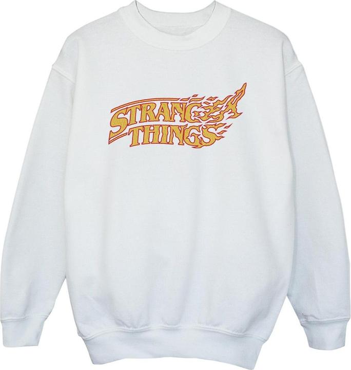 Produktbild Netflix Stranger Things Logo Breaking Sweatshirt Mädchen (152, 158)