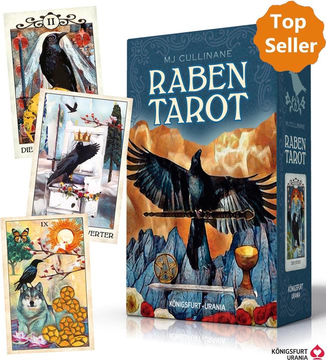 Actual product image Raben Tarot (German, MJ Cullinane, 2019)
