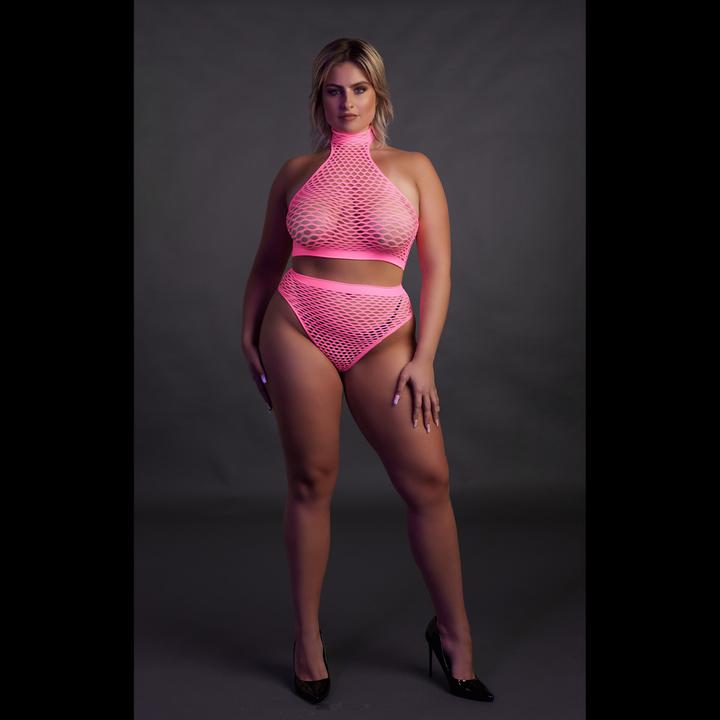 Immagine prodotto Ouch! Turtle Neck and High Waist Slip - Pink - XL/XXXXL (XL, XXL, 3XL)