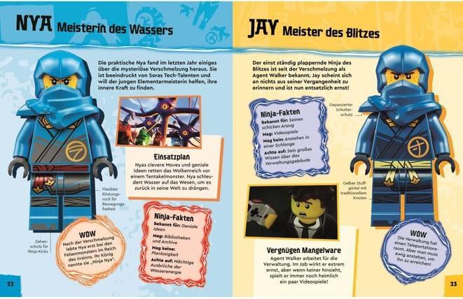 Image du produit LEGO® NINJAGO® Aufstieg der Drachen Der ultimative Ninja-Guide (Allemand, Shari charge, 2024)