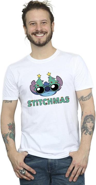 Produktbild Disney Lilo & Stitch Stitchmas Glasses TShirt (4XL)