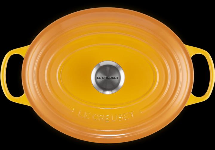 Produktbild Le Creuset Bräter Signature oval 29 cm Nectar (29 cm, Bräter + Schmortopf, Gusseisen)
