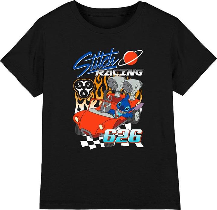 Actual product image Lilo & Stitch Childrens/Kids 626 Racing T-Shirt (116)