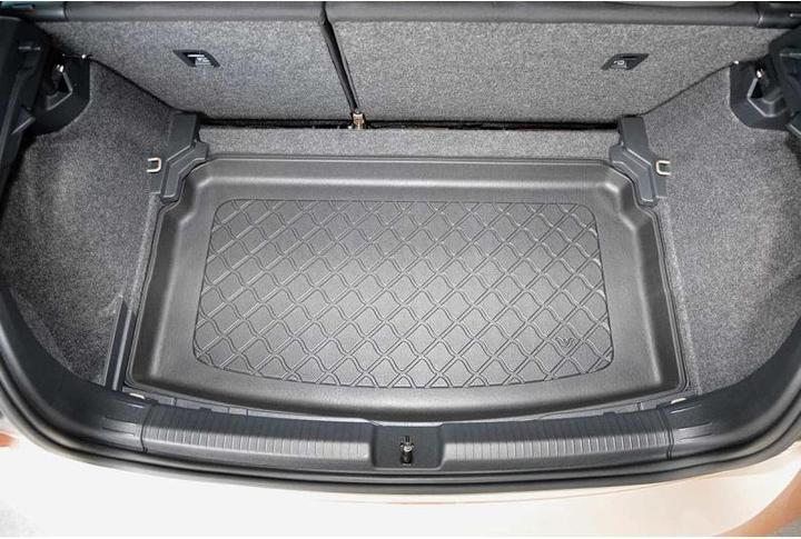 Image du produit ProPlus Bac de coffre pour VW Polo Limousine de 2017 à aujourd'hui (plancher variable au niveau le plus bas)
