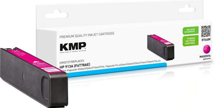 Image du produit KMP H164M - Compatible - Encre à base de pigments - magenta - HP - HP PageWide 352 dw (M)