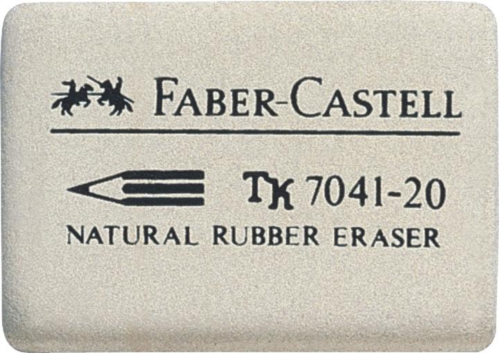 Faber-Castell Eraser Product use: Pencils, crayons Dimensions: 2.7 x 1 x 4 cm (W x H x L)