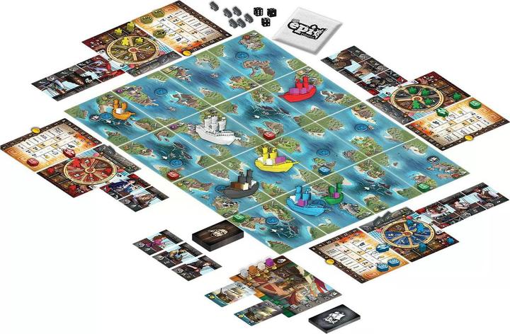 Produktbild Asmodée GAMD0003 - Tiny Epic Pirates, Brettspiel, für 1-4 Spieler, ab 12 Jahren (DE-Ausgabe) (Deutsch)