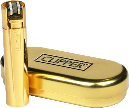 Actual product image Clipper Metal Gold