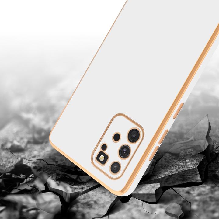 Actual product image Cadorabo Case for Samsung Galaxy A91 / S10 LITE / M80s in TPU with camera protection LM130 Style (Samsung Galaxy A91, Samsung Galaxy S10 Lite)