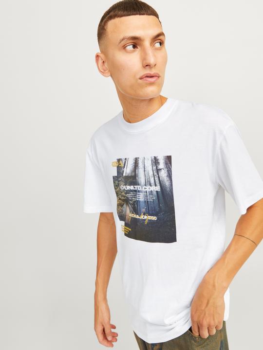 Immagine prodotto Jack & Jones T-shirt stampata con scollo rotondo (XL)