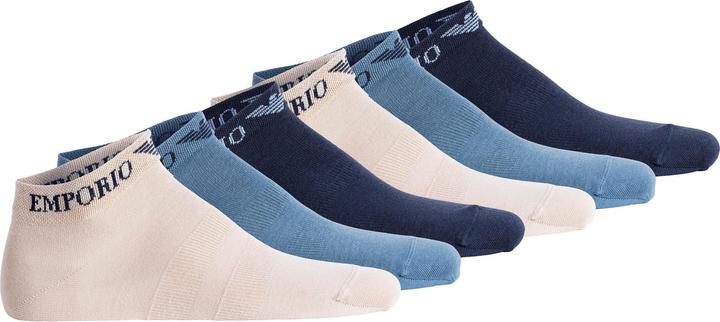 Actual product image Emporio Armani Men'S Knit Sneaker S Casual Cotton (pack of 6, 44 - 47)
