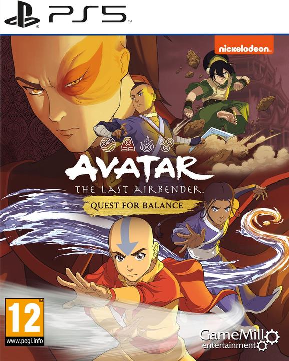 Produktbild GameMill Entertainment Avatar: The Last Airbender - Quest for Balance (PS5, DE)