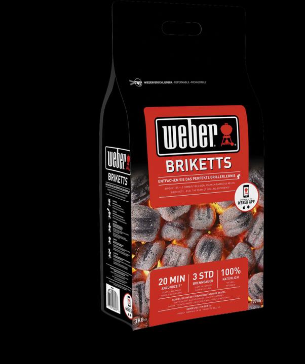 Actual product image Weber Briquette (3 kg)