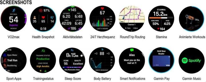 Actual product image Garmin epix Sapphire Gen2 (47 mm)