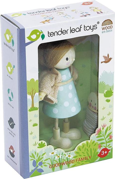 Actual product image Tender Leaf Toys Mrs Goodwood & Baby