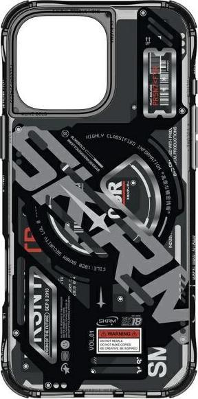 Actual product image Skinarma case Ekho iPhone 16 Pro 6.3" Magnetic Charging black (Apple iPhone 16 Pro)