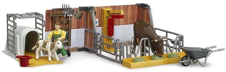 Image du produit Bruder Étable avec vache et veau