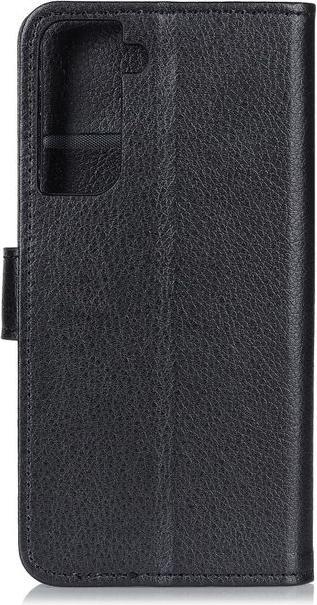 Actual product image MU Classic Litchi Leather Bookcover Series (Samsung Galaxy S21+)