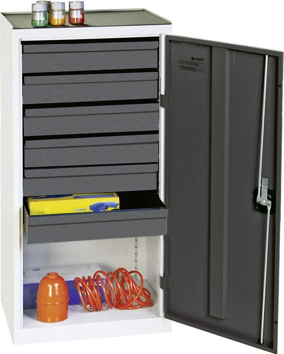 Stumpf Werkzeugschrank S3000 lichtgrau anthrazit 1000x500x500mm 6 Schubladen (100 cm, 50 cm)