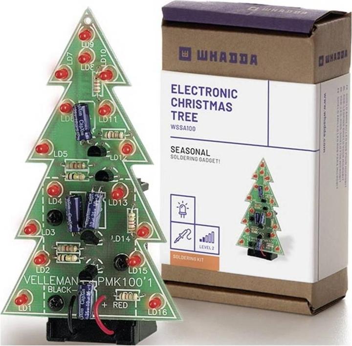 Produktbild Whadda Bausatz Weinachtsbaum mit blinkenden LEDs (Diverse)