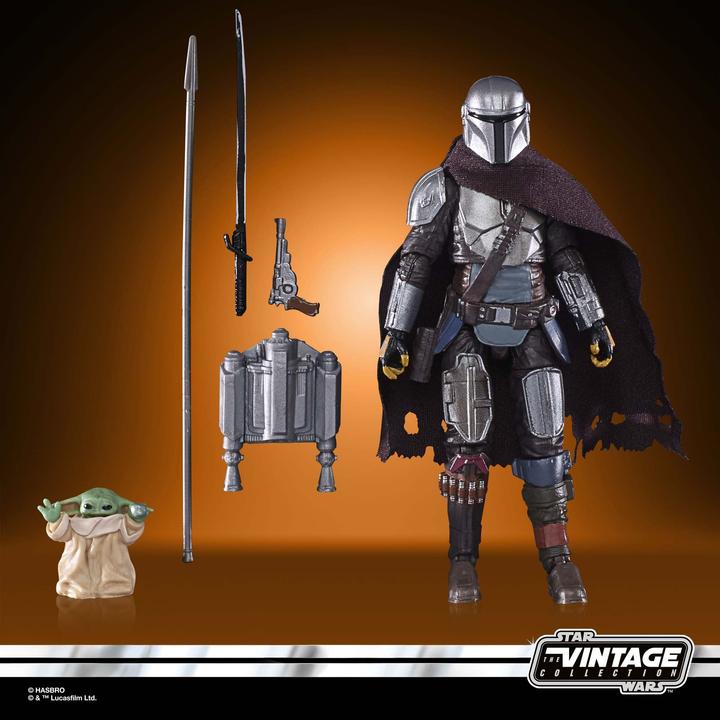 Actual product image Hasbro Star Wars The Mandalorian's N-1 Starfighter