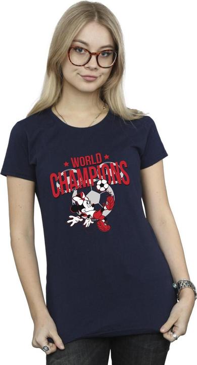 Image du produit Disney - T-shirt MINNIE MOUSE WORLD CHAMPIONS - Femme (XXL)