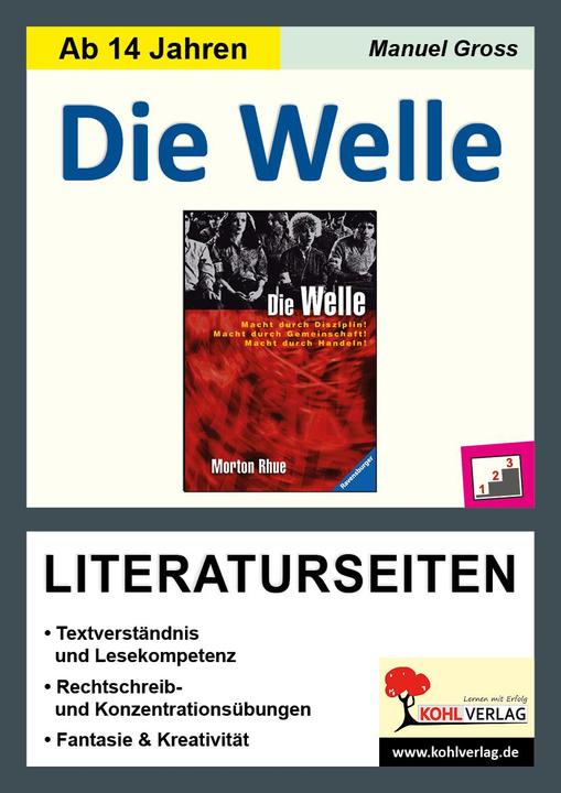 Image du produit Die Welle - Literaturseiten (Allemand, Manuel Gross, 2015)