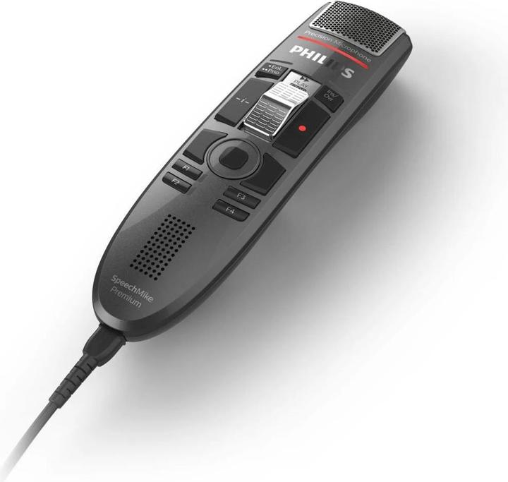 Image du produit Philips Microphone à dicter SpeechMike Pro Premium Barcode 3810