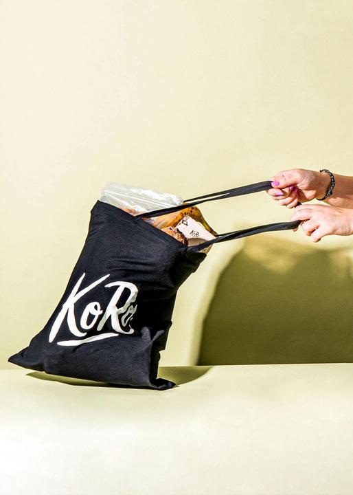 Produktbild KoRo Baumwolltasche mit langen Henkel