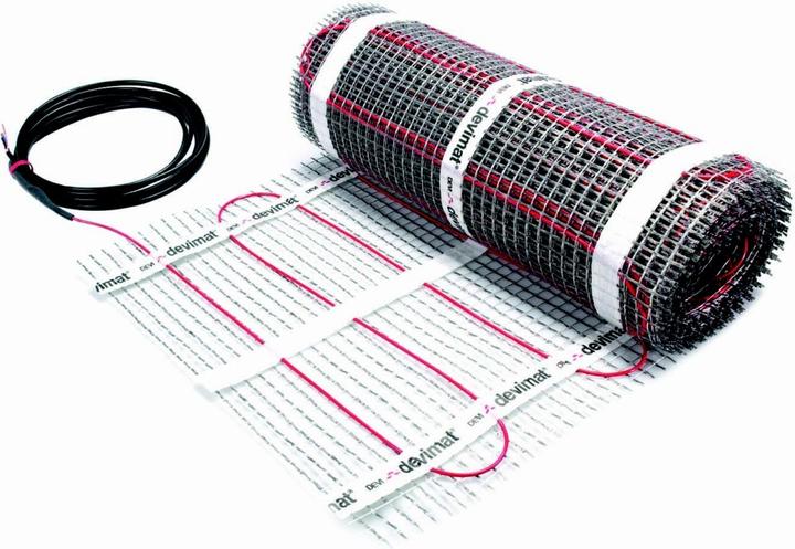Actual product image Devi Thin-bed heating mat 150 83-030574 150W/sqm 4.0 sqm, 0.5 x 8.0 self-adhesive