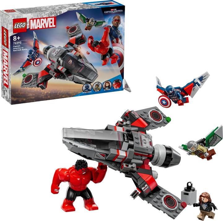 Immagine prodotto LEGO Showdown zwischen Captain America und Red Hulk (76292, LEGO Marvel)