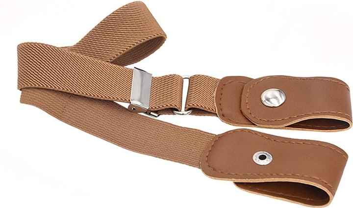Produktbild JTI Elastischer Gürtel ohne Gürtelschnalle - Beige